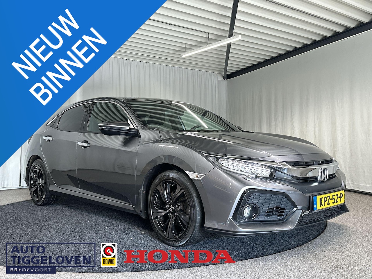 Honda Civic - 1.5 i-VTEC Prestige Automaat | Leder | Trekhaak | Schuifdak - AutoWereld.nl