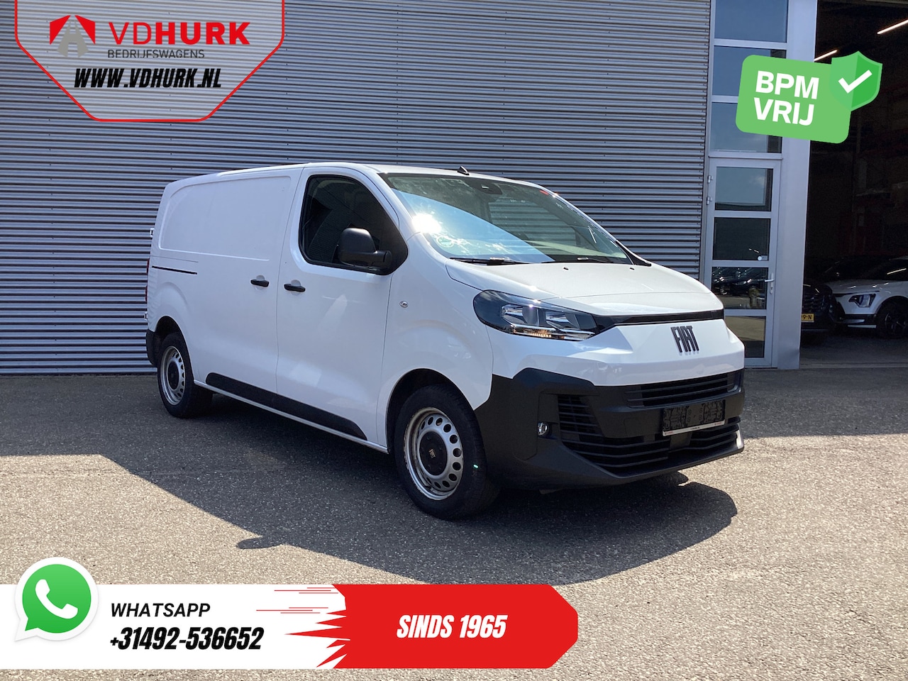 Fiat Scudo - 2.0 HDI 145 pk Aut. L2 Virtual Cockpit/ Carplay/ Navi/ Camera/ PDC/ Cruise/ Airco - AutoWereld.nl