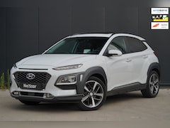 Hyundai Kona - 1.0T Premium|PANO|Leer|Trekhaak|HUD|Camera|Carplay|