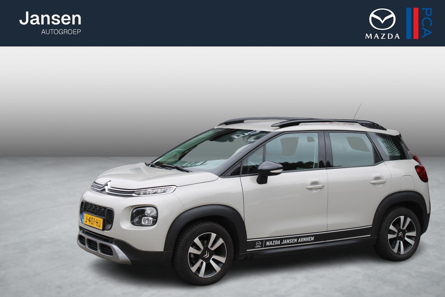 Citroën C3 Aircross - 1.2 PureTech Feel 1.2 PureTech Feel 82PK , Airco, PDC, Cruise, LMV 16 Inch, Bluetooth, LED, Dakrails Zwart - AutoWereld.nl