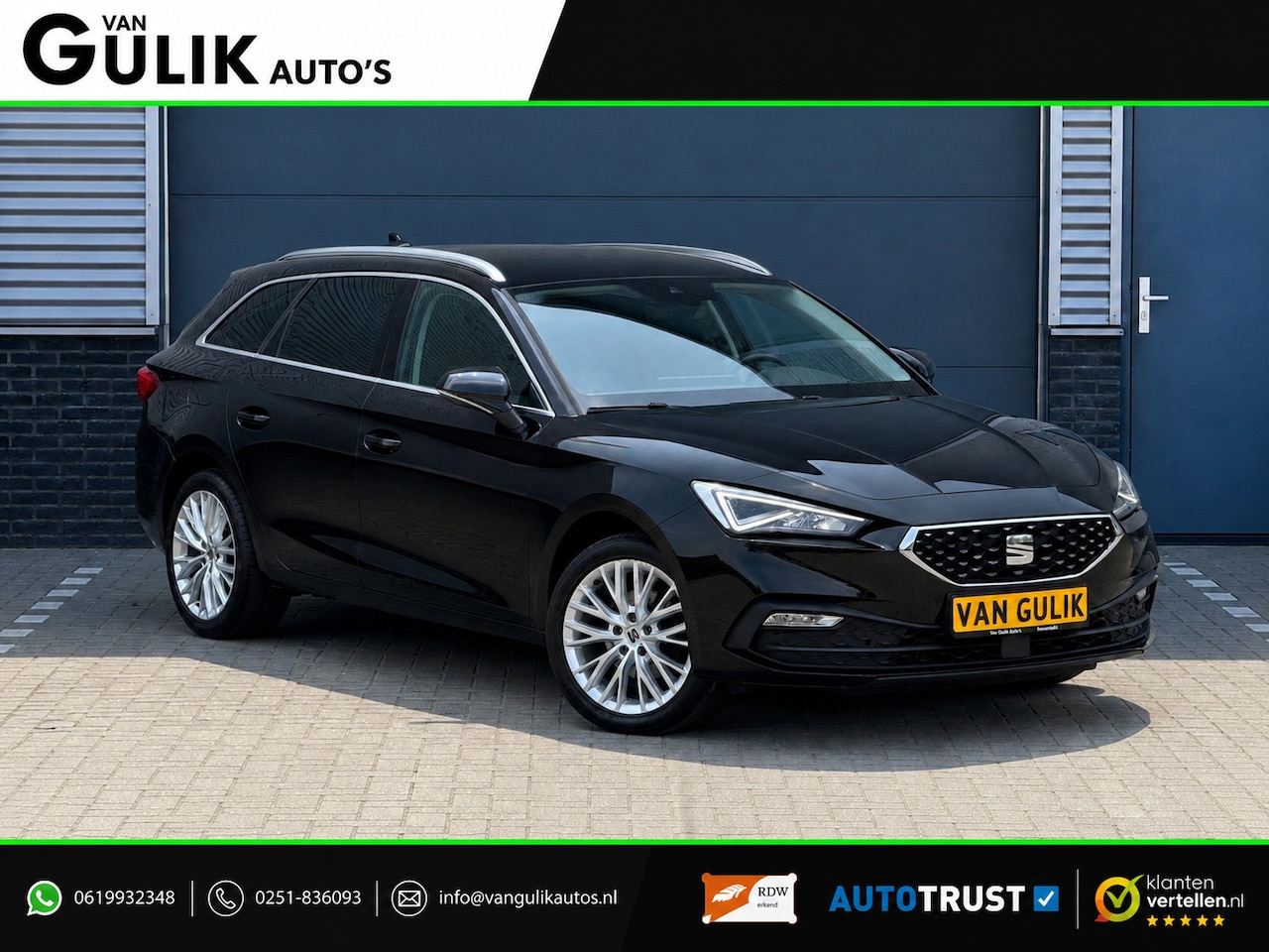 SEAT Leon Sportstourer - 1.5 eTSI Style Business Intense | Digitaal | ACC | Winter pakket | Carplay | - AutoWereld.nl