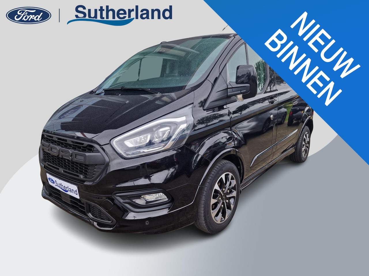 Ford Transit Custom - 320 2.0 TDCI L1H1 Sport |185PK! | ZEER NETTE AUTO! | Xenon | Winterpack | Navigatie | Came - AutoWereld.nl