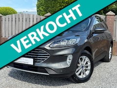 Ford Kuga - 2.5 PHEV Titanium X STOELVERWARMING STUURVERWARMING ECC NAVI HALFLEER