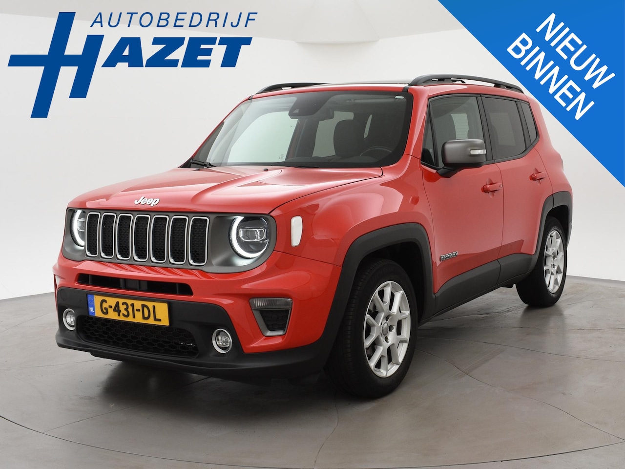 Jeep Renegade - 1.0T LIMITED + PANORAMA | TREKHAAK | LEDER | ADAPTIVE CRUISE | STOEL/STUURVERW. | LED - AutoWereld.nl