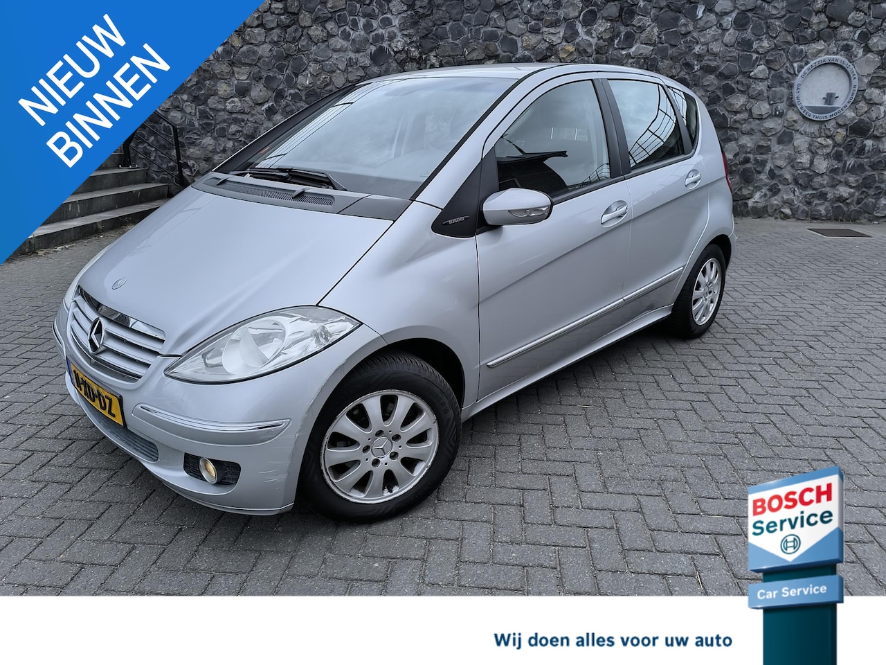 Mercedes-Benz A-klasse - 150 Avantgarde Goed werkende Airco, recent nieuwe accu en all season banden, audio met stu - AutoWereld.nl