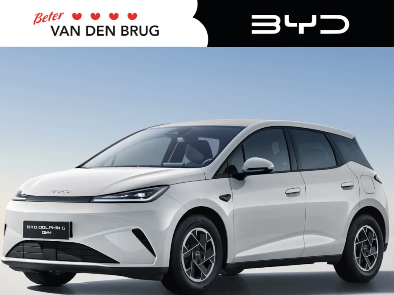 BYD Dolphin - G 1.5L DM-i Boost | 105km Elektrisch actieradius | Skiing White | Camera | Stoel en Stuurv - AutoWereld.nl