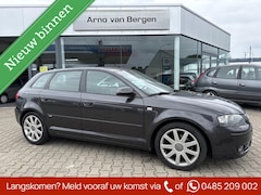 Audi A3 Sportback - 2.0 FSI S-LINE, climatronic, cruisecontrol, half leder/stoffen bekleding, vorige eigenaar