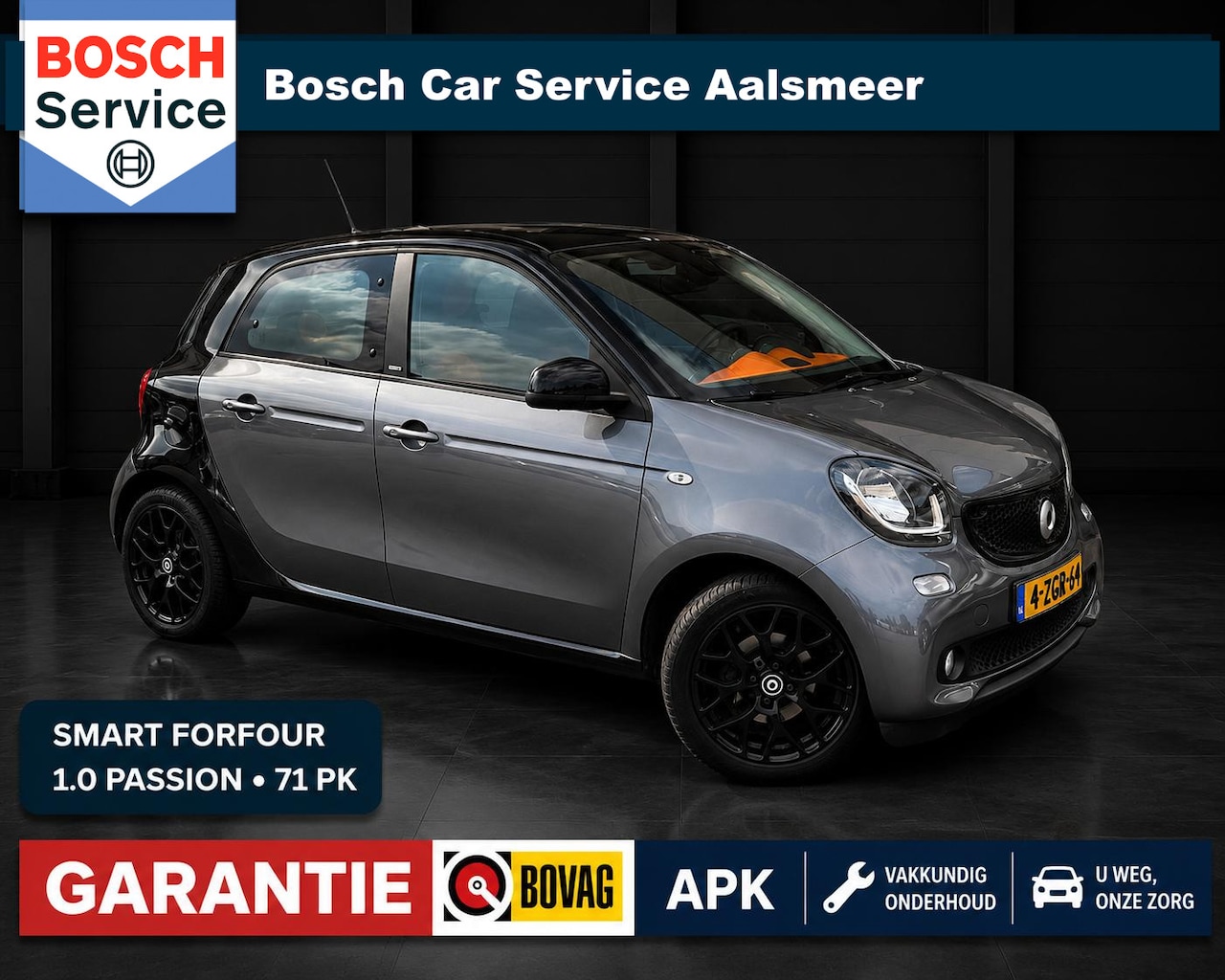Smart Forfour - 1.0 Passion / Pano/ Stoelverwarming / LM Velgen / - AutoWereld.nl