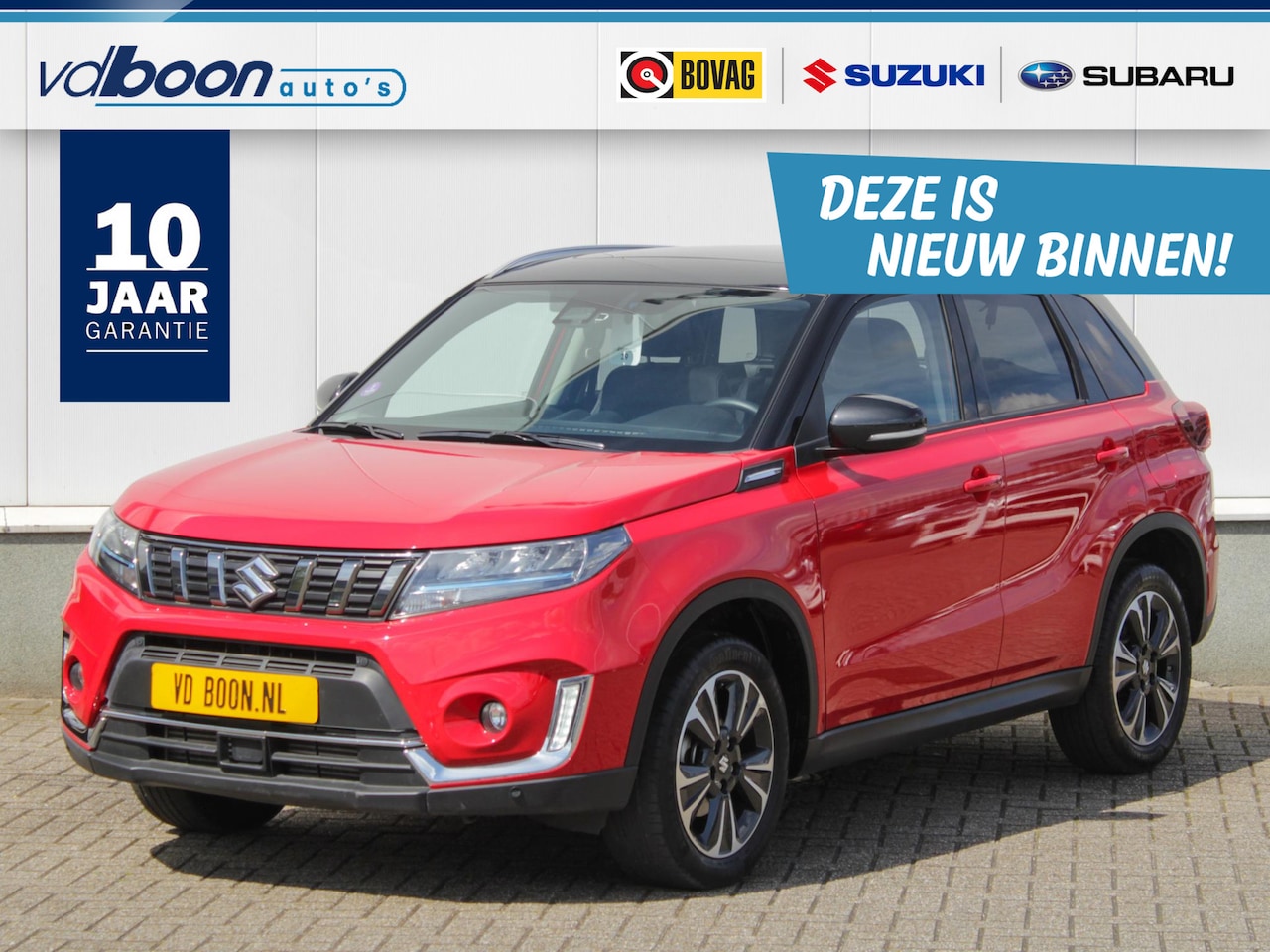 Suzuki Vitara - 1.4 Boosterjet Style Smart Hybrid Automaat | Schuifdak | Trekhaak | Adap. Cruise | Camera - AutoWereld.nl