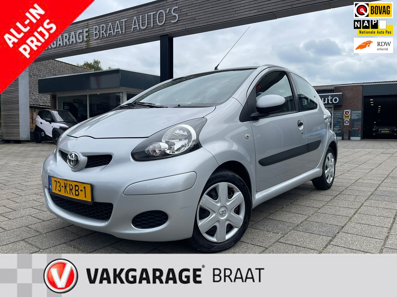 Toyota Aygo - 1.0 l AIRCO l ELEK. RAMEN l APK l ALL-IN PRIJS! - AutoWereld.nl