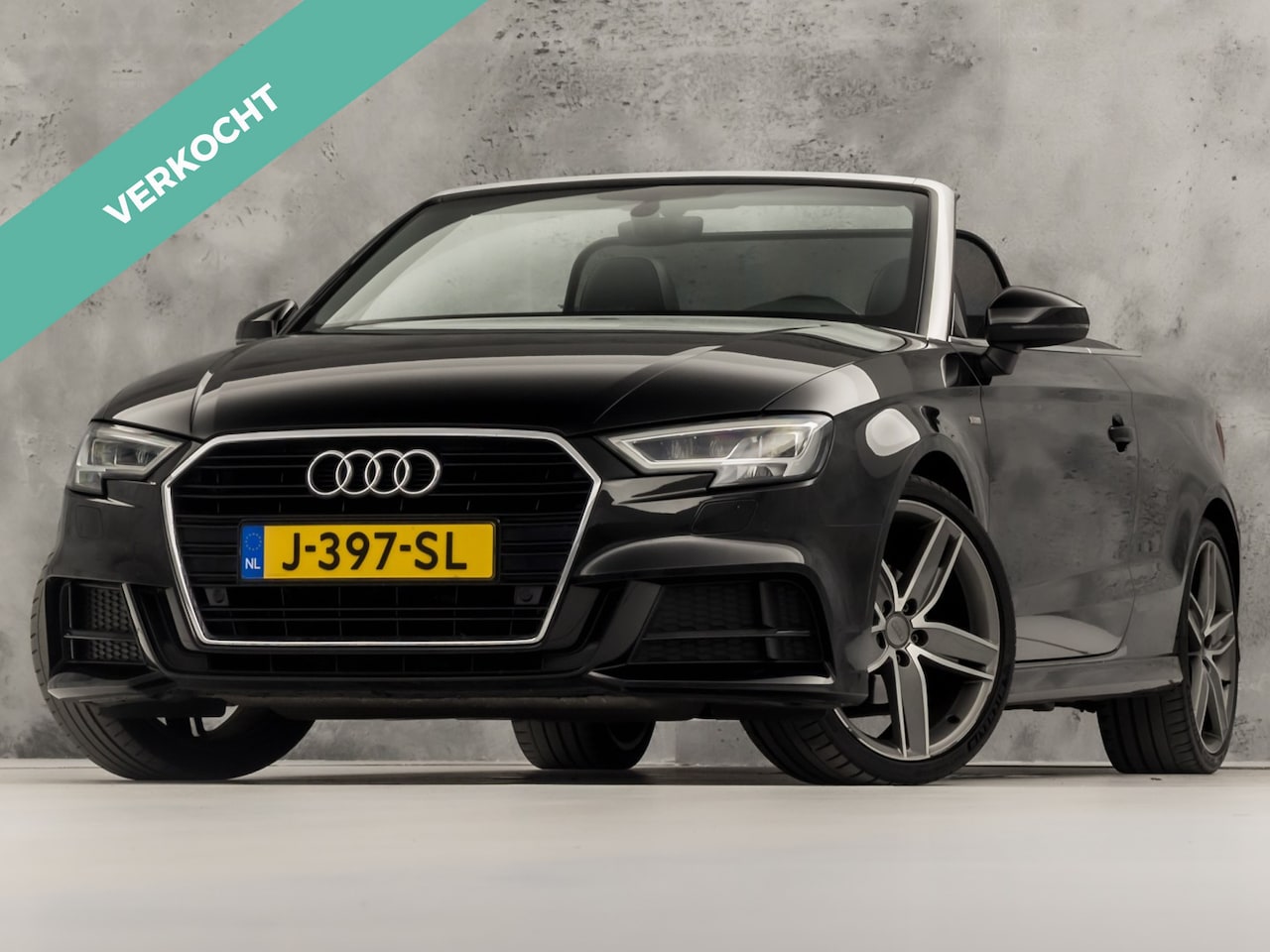 Audi A3 Cabriolet - 1.4 TFSI S-Line Sport Automaat 150Pk (FULL OPTION, APPLE CARPLAY, 2X S-LINE, AFGEVLAKT STU - AutoWereld.nl