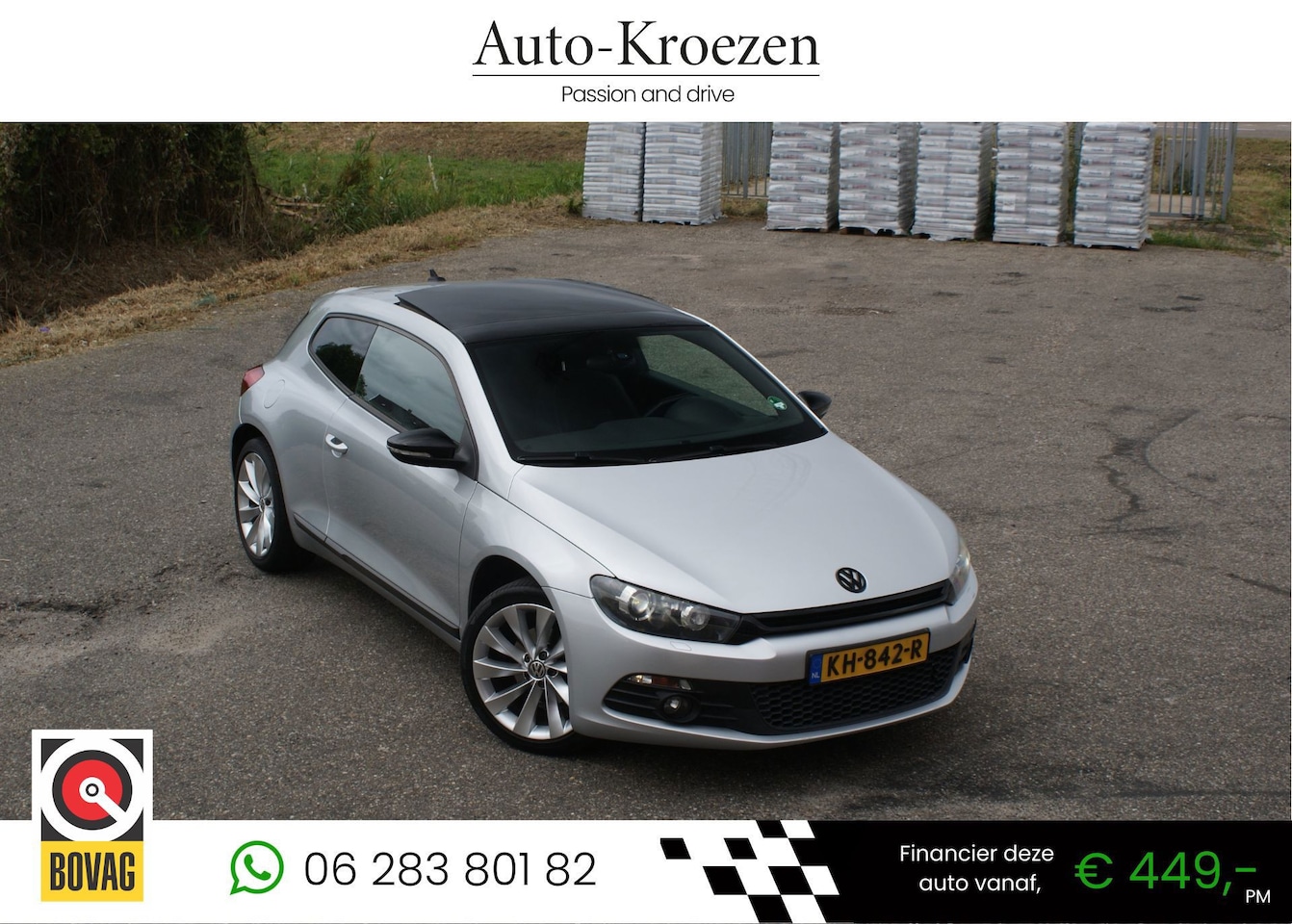 Volkswagen Scirocco - 1.4 TSI Edition | Pano | Cruise | Camera | Xenon | Sfeer verlichting | - AutoWereld.nl