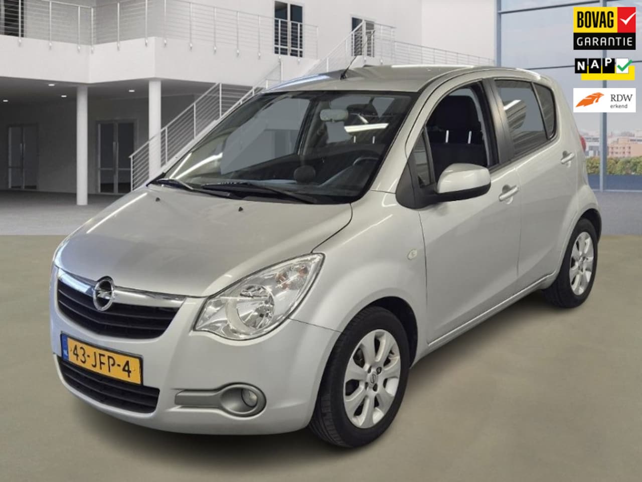 Opel Agila - 1.2 Enjoy 2e Eigenaar 73.700 km +NAP NL-auto - AutoWereld.nl