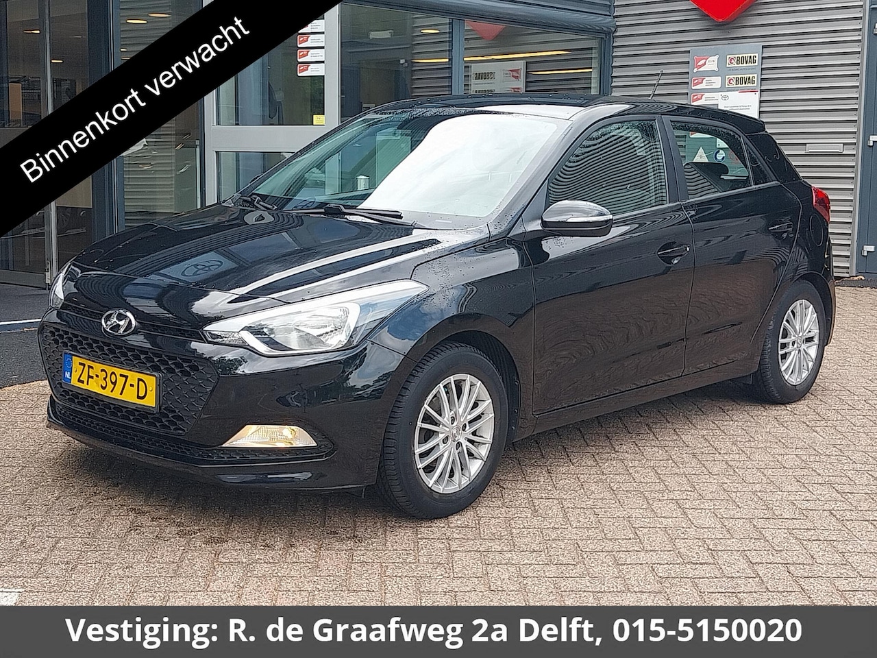 Hyundai i20 - 1.2 HP Business Edition | Airco | Lichtmetalen velgen | Elektrische ramen | - AutoWereld.nl
