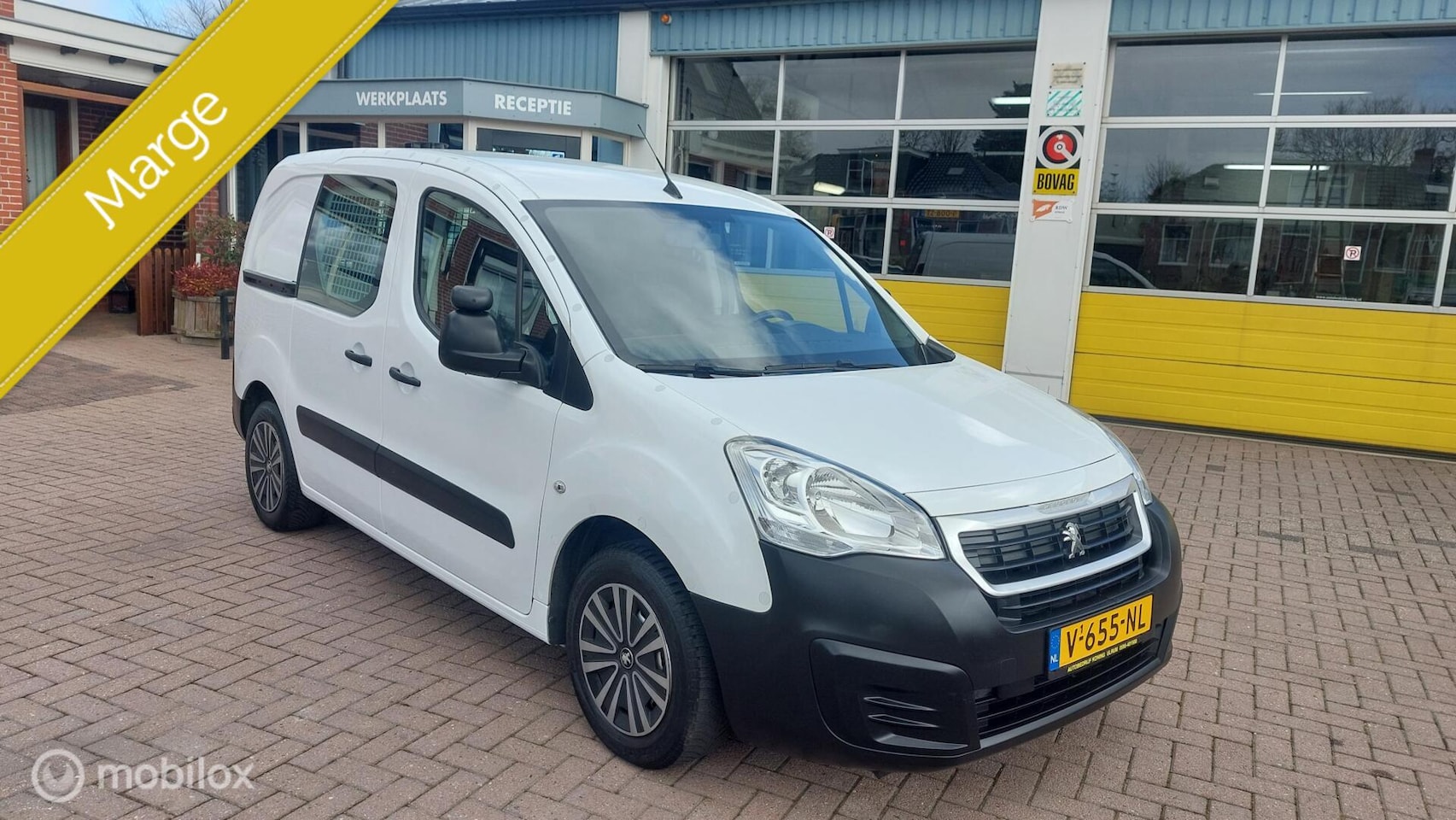 Peugeot Partner - bestel 120 1.6 BlueHDi 100 L1 Premium Marge auto !! Ex kadaster - AutoWereld.nl