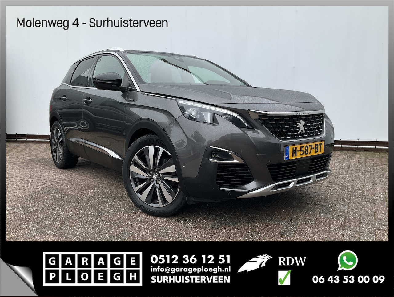 Peugeot 3008 - 1.6 165PK GT Line Carplay Cam Stoelverw. Trekhaak - AutoWereld.nl
