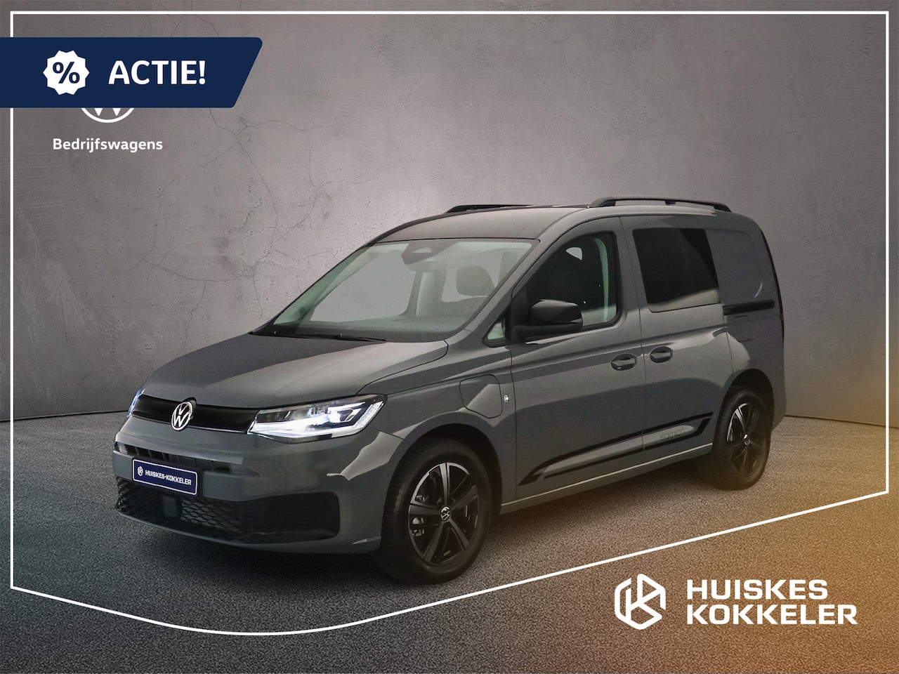 Volkswagen Caddy - Flexible 1.5 TSI 150pk DSG eHybrid Limited Edition | ErgoComfort-stoelen L+R | 5-zitplaats - AutoWereld.nl
