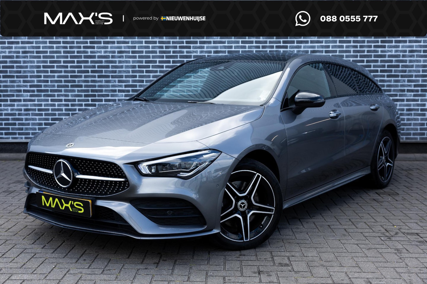 Mercedes-Benz CLA-klasse Shooting Brake - 250 e Business Solution AMG Limited | Plug-in Hybrid (PHEV) | Panoramadak | Achteruitrijca - AutoWereld.nl