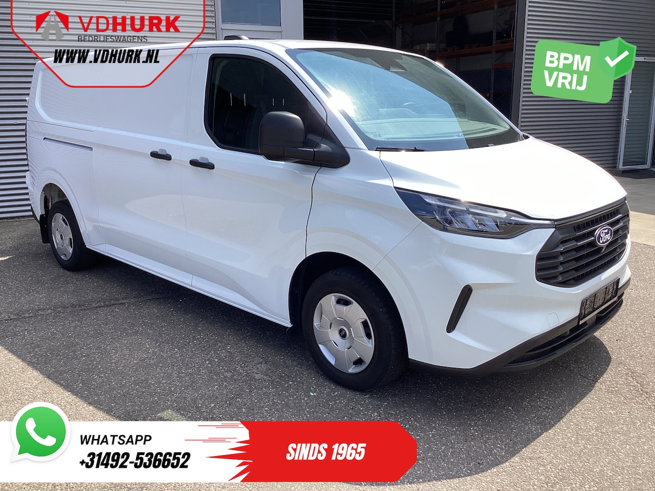 Ford Transit Custom - 2.0 TDCI L2 Trend LED/ Carplay/ Camera/ Climate/ PDC/ Cruise - AutoWereld.nl