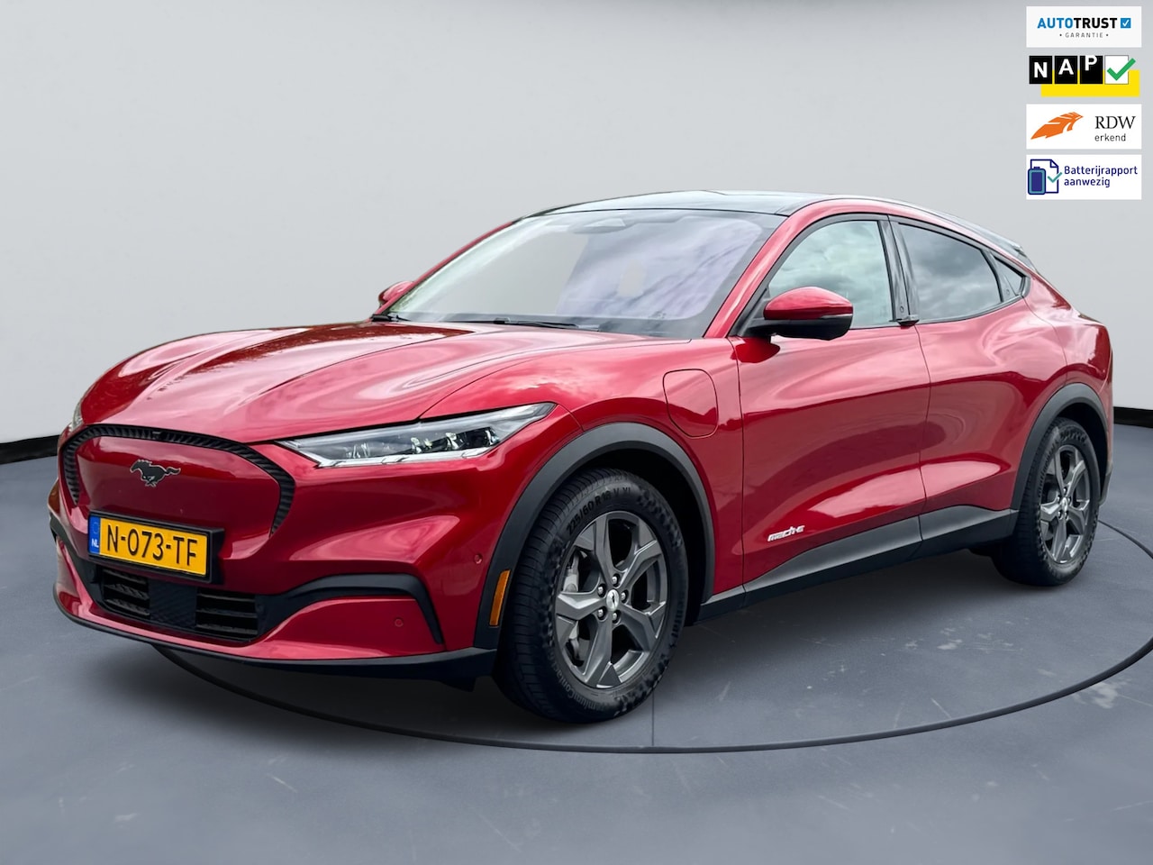 Ford Mustang Mach-E - RWD 75 kWh|Pano|Adaptivecruise|B&O|SOH94.5%| - AutoWereld.nl