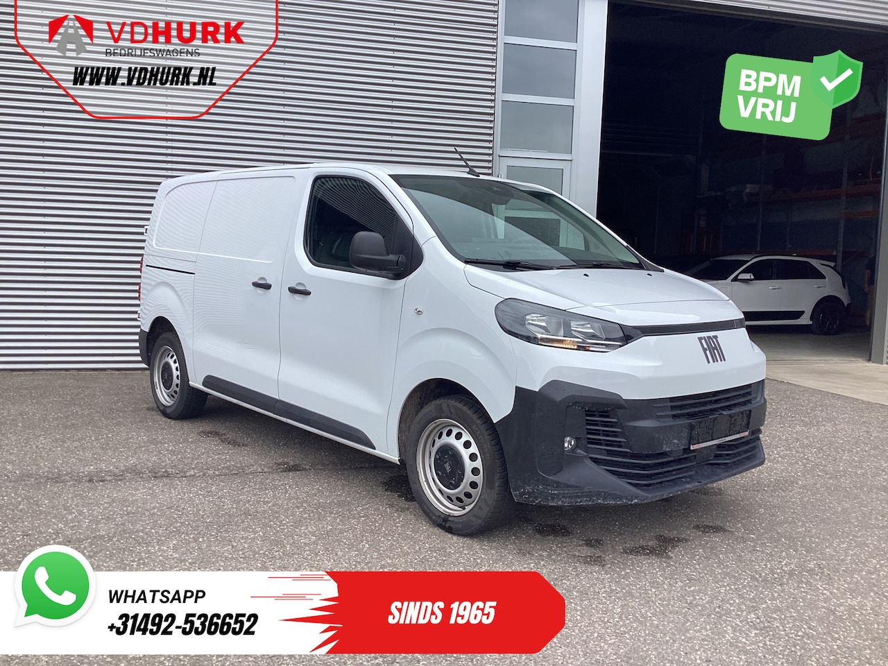 Fiat Scudo - Fiat Scudo 2.0 HDI 145 pk Aut. L2 Virtual Cockpit/ Carplay/ Navi/ Camera/ PDC/ Cruise/ Air - AutoWereld.nl