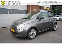 Fiat 500 - 1.2 LOUNGE LUXE KEURIGE NETTE STAAT PANORAMADAK AIRCO BLUETOOTH LMV ELECTR.RAMEN-SPIEGELS