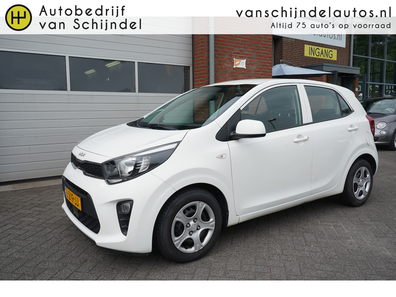Kia Picanto - 1.0 DPI COMFORTLINE 5P ORIGINEEL NEDERLANDS AIRCO CRUISECONTROL BLUETOOTH RADIO CD AUX USB - AutoWereld.nl