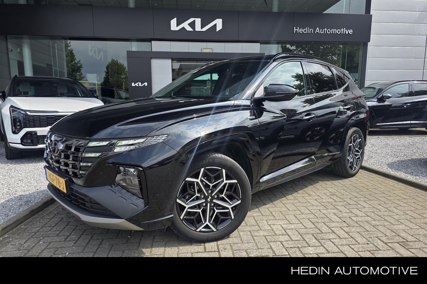 Hyundai Tucson - 1.6 T-GDI HEV N Line | Stoelverwarming | Camera | Navigatie | - AutoWereld.nl