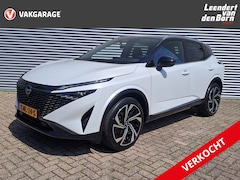 Nissan Qashqai - 1.3 MHEV Xtronic Tekna Plus AUTOMAAT | Massagestoelen | Stpel/Stuur/Voorruit verwarming |