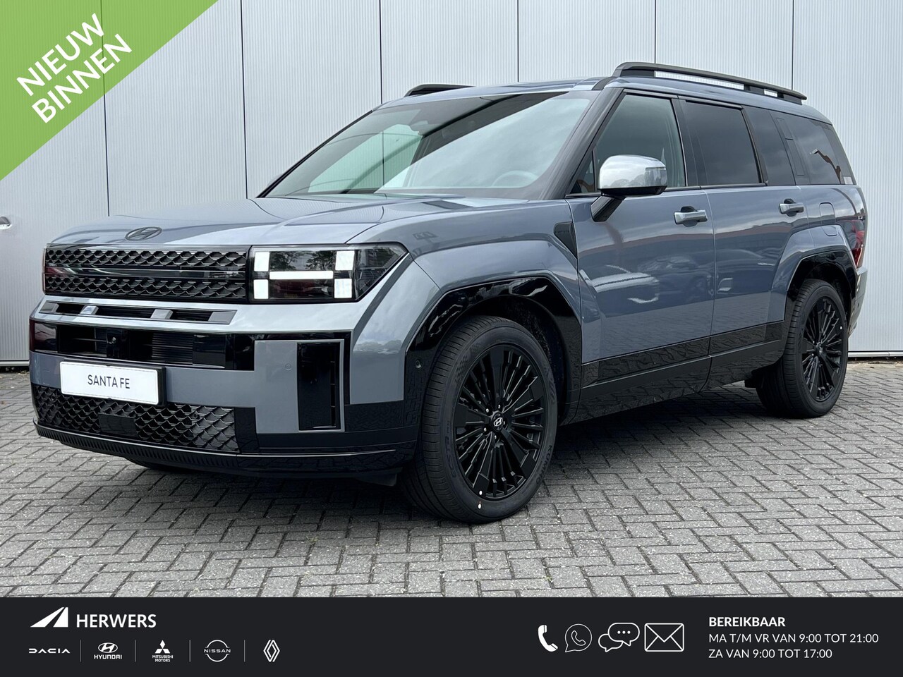 Hyundai Santa Fe - 1.6 T-GDI PHEV Black Line 4WD 7p / Rijklaar incl. € 5.000,- korting voor € 66.143,- / 288 - AutoWereld.nl