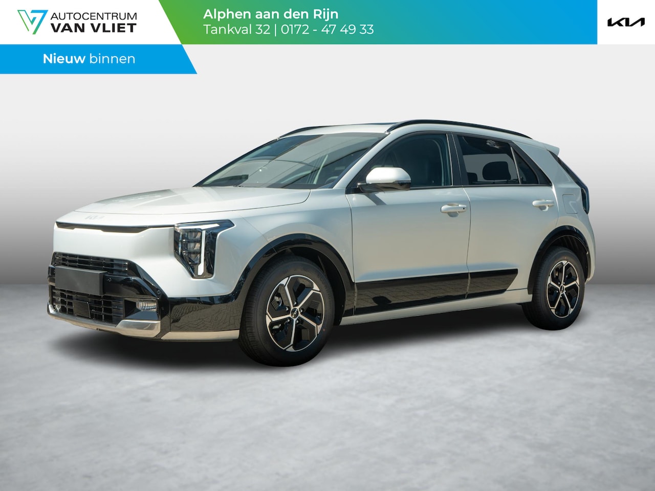 Kia Niro - 1.6 GDi Hybrid DynamicPlusLine NIEUW MODEL | OP VOORRAAD | Stoel en stuurverwarming | - AutoWereld.nl