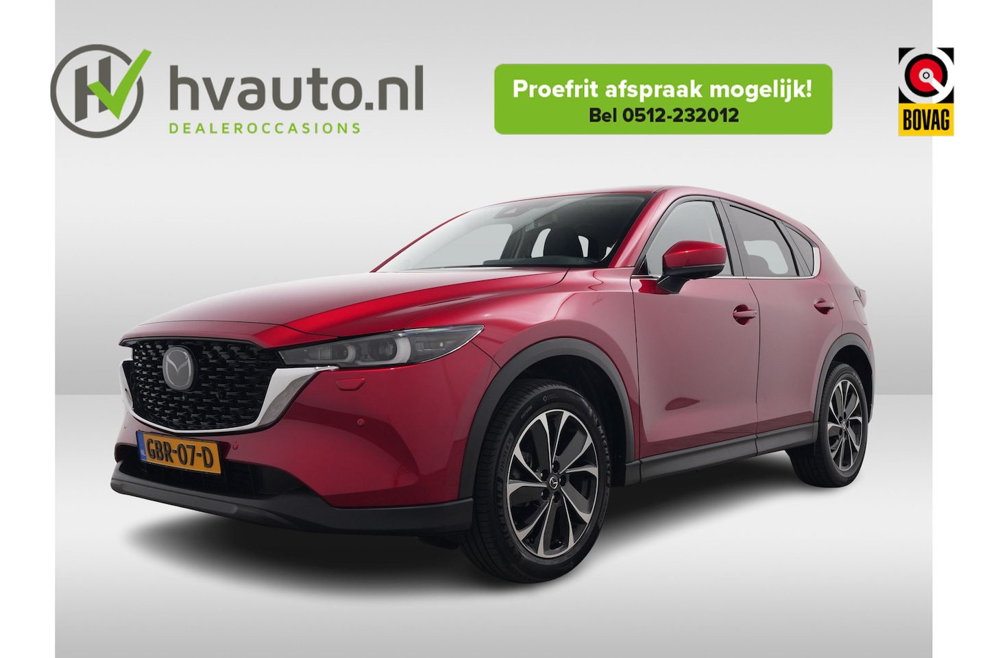 Mazda CX-5 - 2.5 SKYACTIV-G 195PK LUXURY | Camera 360 | Trekhaak | Adaptive Cruise - AutoWereld.nl