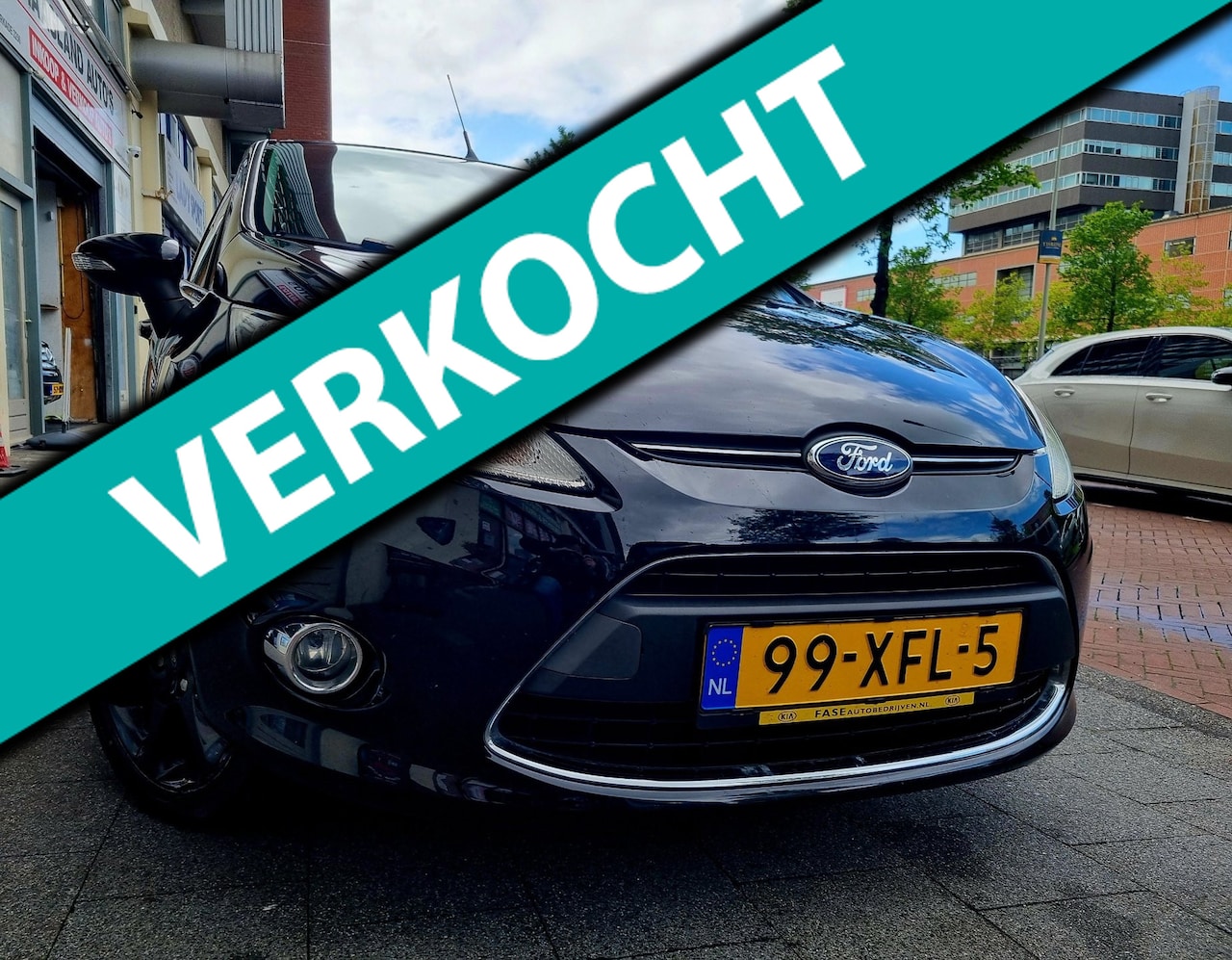Ford Fiesta - 1.4 Titanium 5drs Automaat Clima Nette Staat Nw Apk - AutoWereld.nl