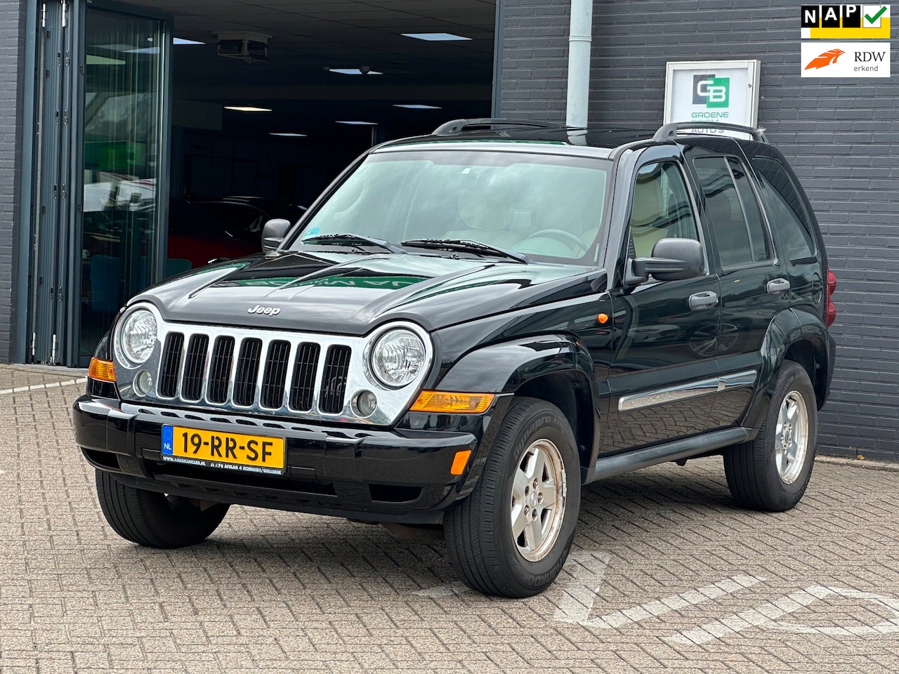 Jeep Cherokee - 3.7 V6 Limited/3360KG TREKKRACHT/AIRCO/NETTE STAAT!! - AutoWereld.nl
