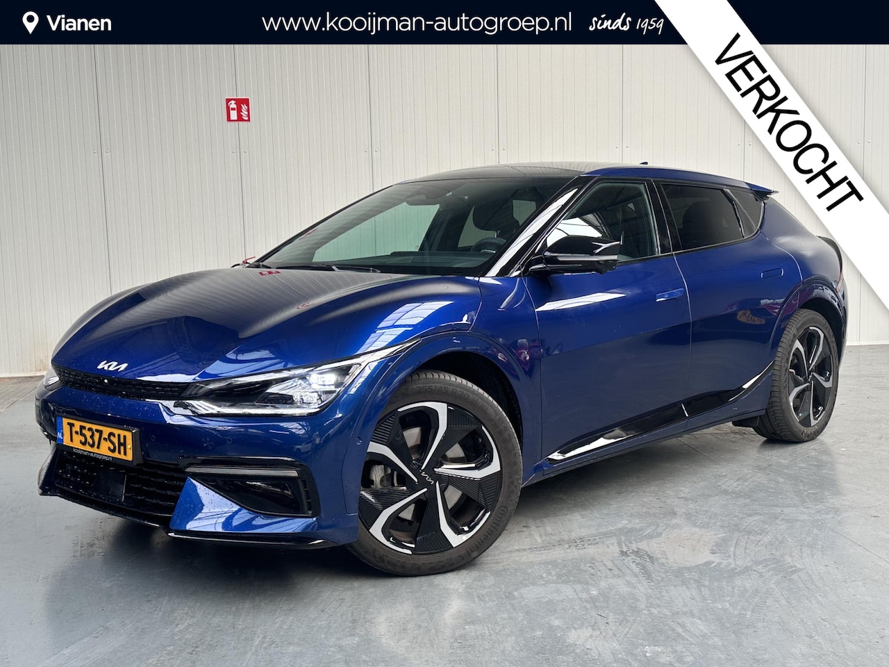 Kia EV6 - GT-Line AWD 77.4 kWh Dealeronderhouden, afneembare trekhaak, 1600kg trekgewicht! - AutoWereld.nl