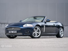 Jaguar XKR - 4.2 V8 Convertible 416 pk | Indigo Blue | Stoel + stuurwiel verwarming | youngtimer |