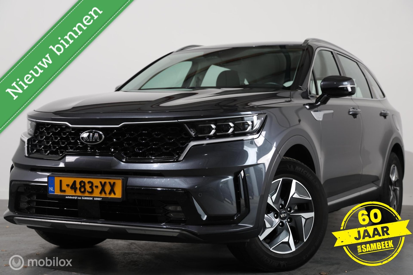 Kia Sorento - 1.6 T-GDI Hybrid 7PERSOONS. - Stoel/Stuurverwarming - Carplay - Adaptieve Cruise - AutoWereld.nl