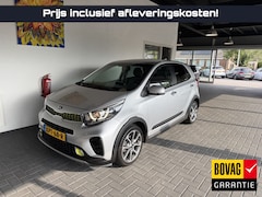 Kia Picanto - 1.2 X-Line / Sparkling Silver / Navi / Apple Car Play / Leder / electr. spiegels en ramen