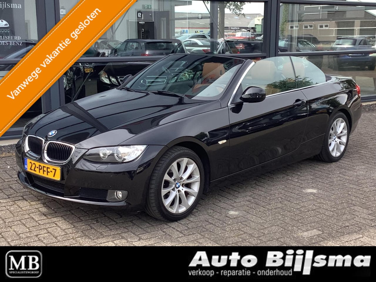 BMW 3-serie Cabrio - 320i High Executive 320i High Executive, navi, cruise, lederen bekleding - AutoWereld.nl