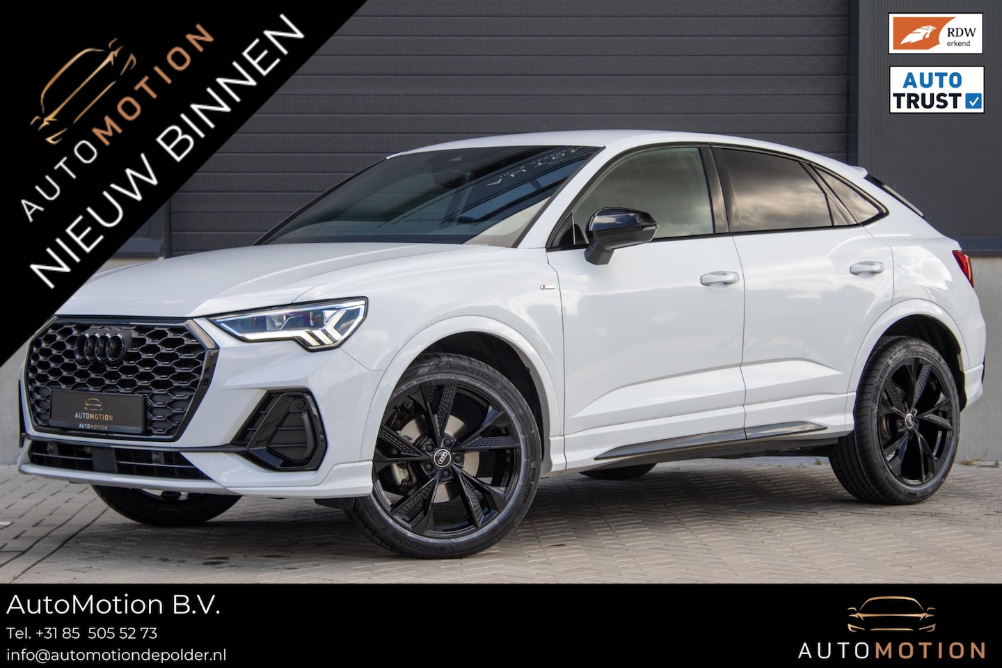 Audi Q3 Sportback - 35 TFSI Sline 20 INCH CAMERA MATRIX KEYLESS SFEER - AutoWereld.nl