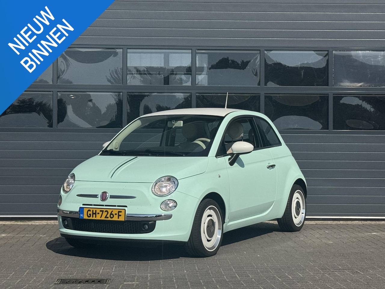 Fiat 500 - 1.2 VINTAGE '57 I UNIEKE AUTO I SPORTSTOELEN I CLIMATE CONTROL I ALL-IN PRIJS - AutoWereld.nl