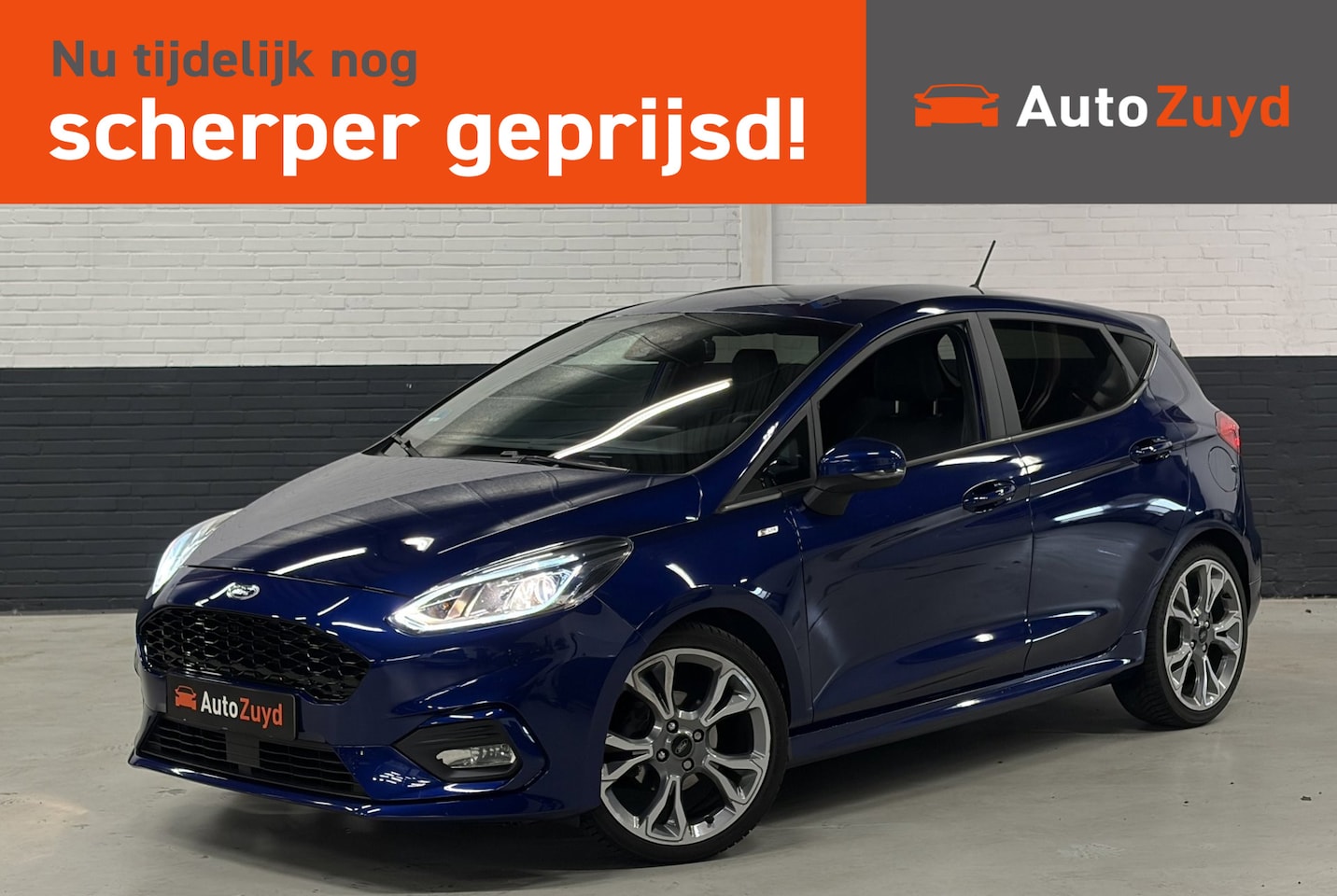 Ford Fiesta - 1.0 EcoBoost ST-Line 125pk 5-Deurs / Navi / Winterpakket / PDC / 18inch LMV - AutoWereld.nl
