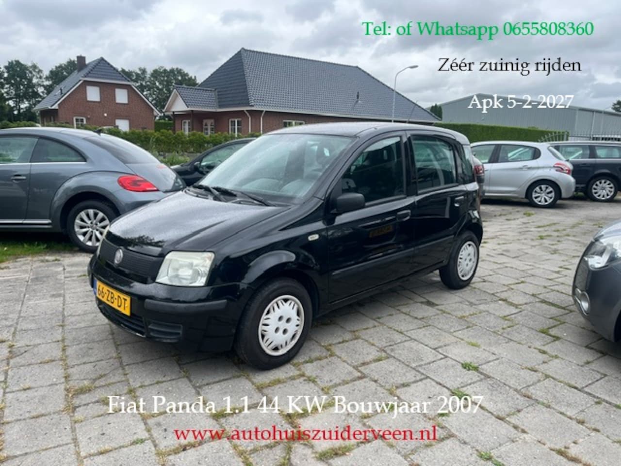 Fiat Panda - 1.1 40KW Zéér zuinig rijden !!! - AutoWereld.nl