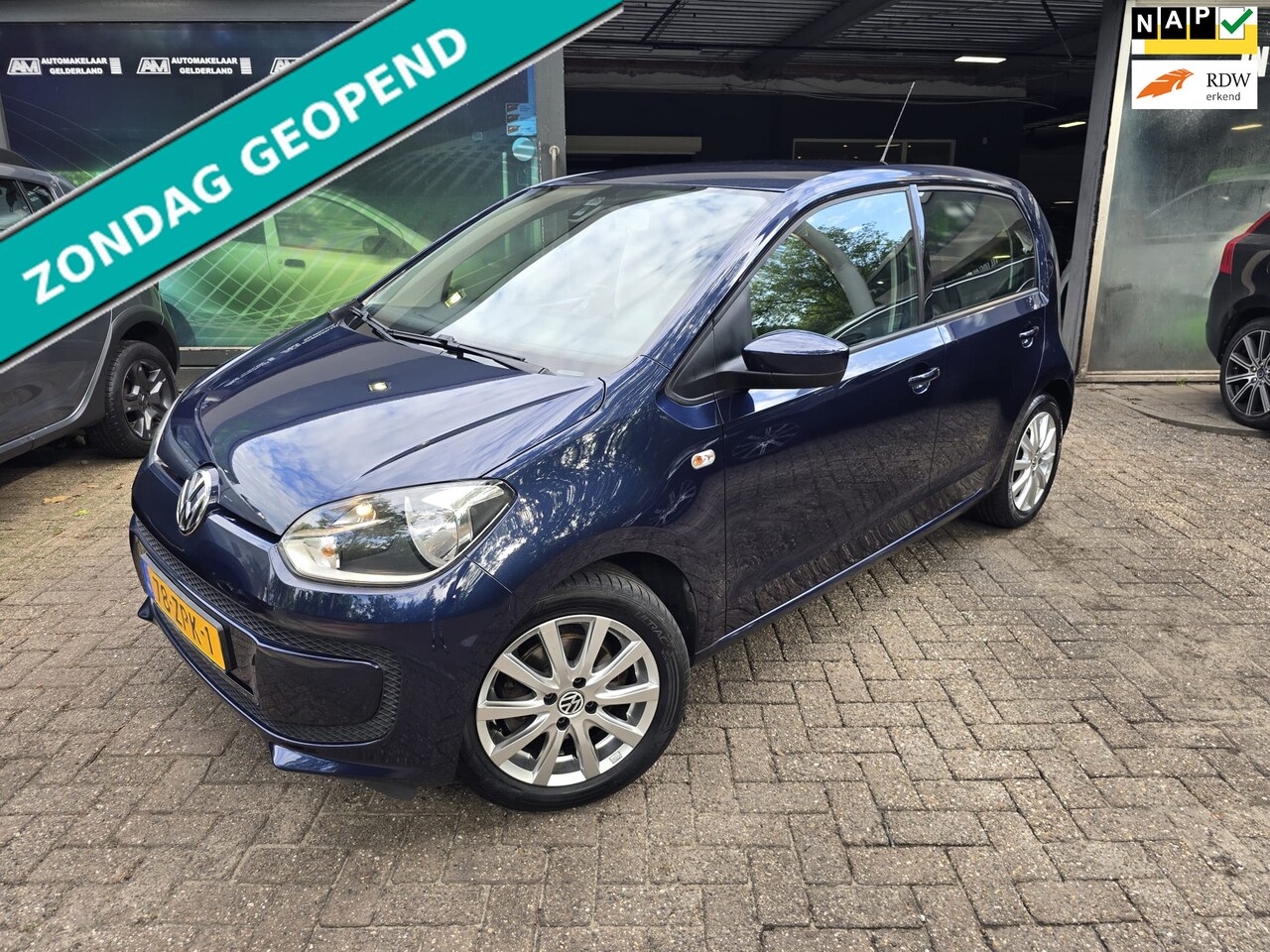 Volkswagen Up! - 1.0 move up! BlueMotion | 1E EIGENAAR |3/6 OF 12MND GARANTIE | AIRCO | LMV | NAVI | - AutoWereld.nl