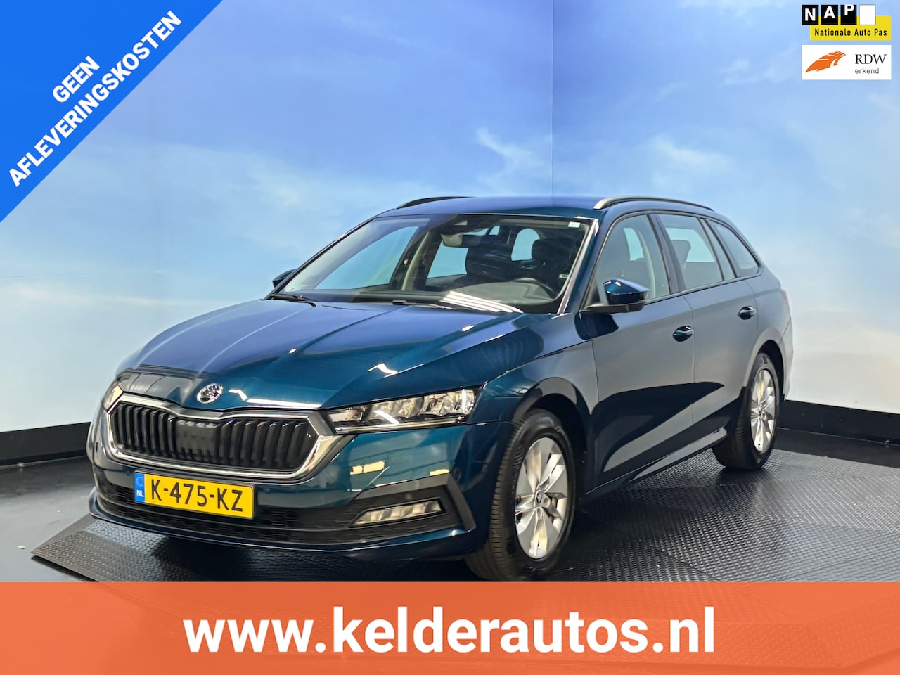 Skoda Octavia Combi - 1.0 e-TSI Business Edition Plus Automaat | Navi | Clima | Trekhaak - AutoWereld.nl