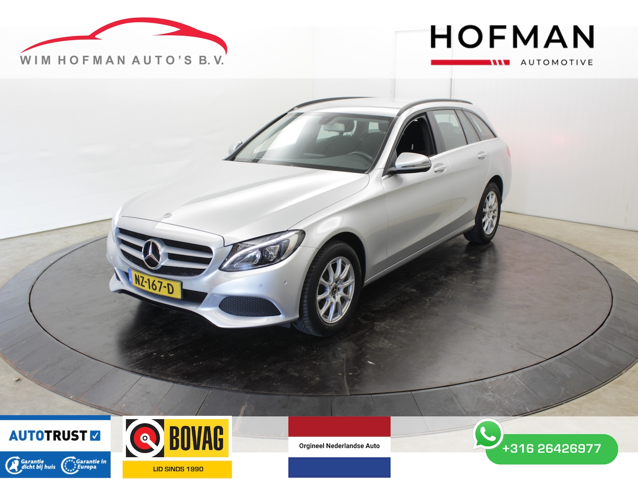 Mercedes-Benz C-klasse - Apk t/m 05-2027 160 Premium EL trehaak Navi EL stoel verst - AutoWereld.nl