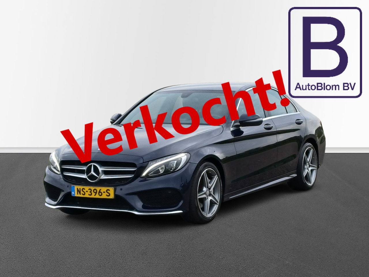Mercedes-Benz C-klasse - 180 AMG Sport Edition /Origin. NL/Dealer onderhouden/Leer/Camera/ - AutoWereld.nl