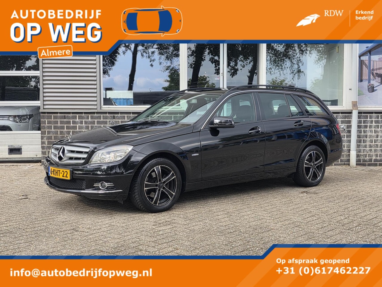Mercedes-Benz C-klasse Estate - 180 K BlueEFFICIENCY Elegance 180 K BlueEFFICIENCY Elegance - AutoWereld.nl