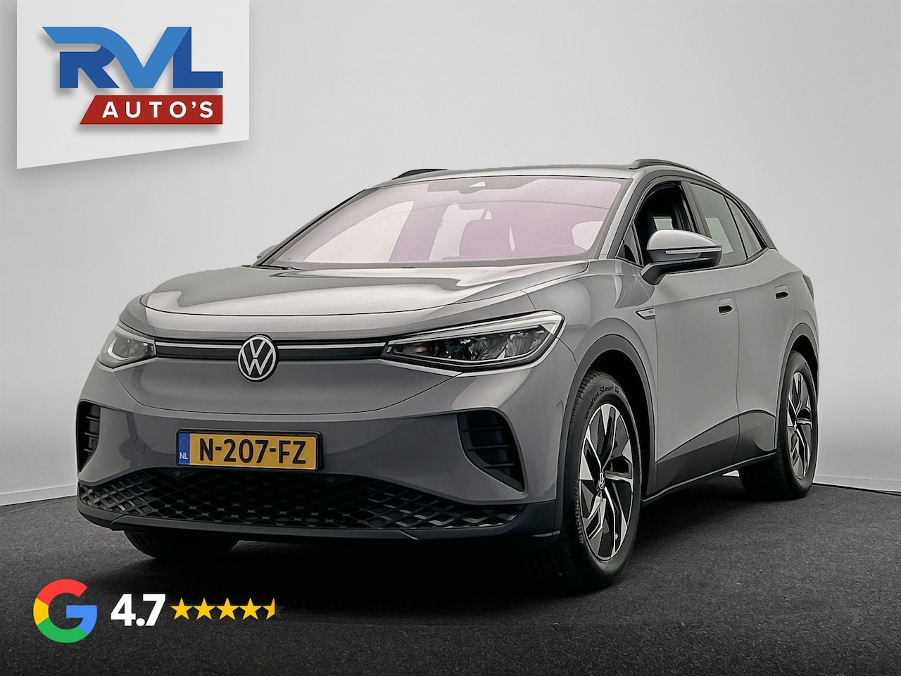 Volkswagen ID.4 - Life 77 kWh SOH 93% | Trekhaak | Stoel/stuur verwarming | CarPlay | Adaptieve Cruise Contr - AutoWereld.nl