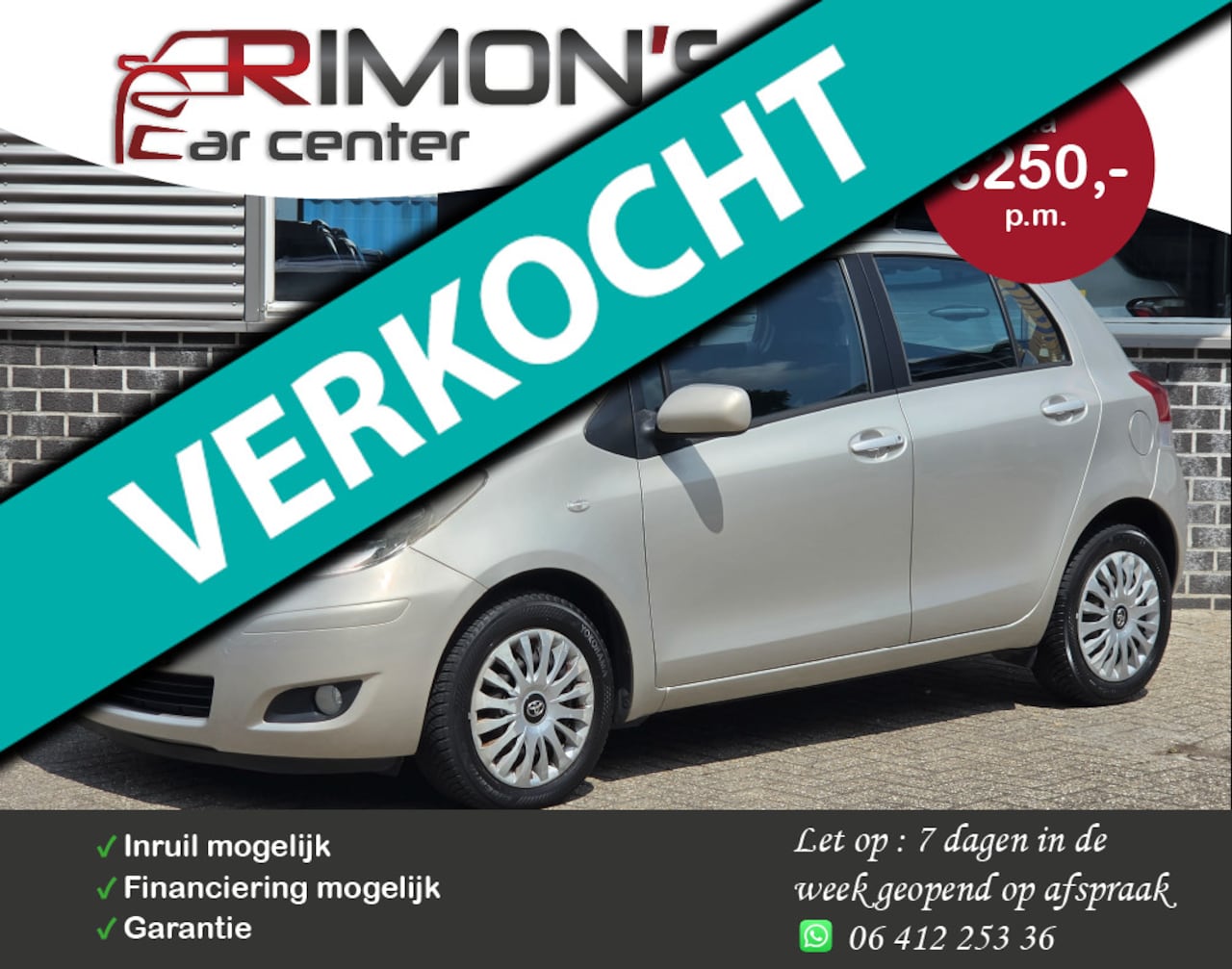 Toyota Yaris - 1.3 VVTi Aspiration Automaat 5 deurs - AutoWereld.nl
